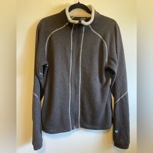 KUHL- Women's Alfpaca Full Zip Fleece Jacket size large
